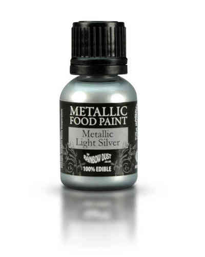 Metallic Food Paint Metallic Light Silver