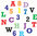 Alphabet and numbers cutter set / Großbuchstaben und Zahlen Ausstecher 15mm