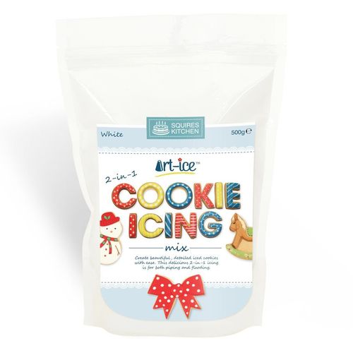 Cookie Icing Mix Squires Kitchen 500 g weiß / white