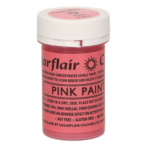 Sugarflair Malfarbe / Edible Paints Pink / Rosa