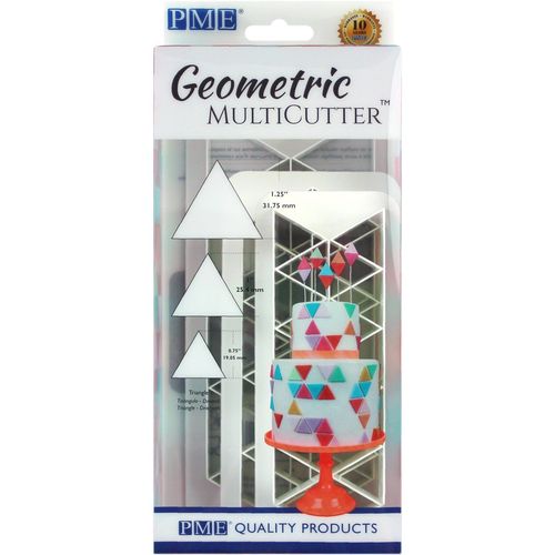Geometric Multicutter Triangle / Dreieck 3er Set