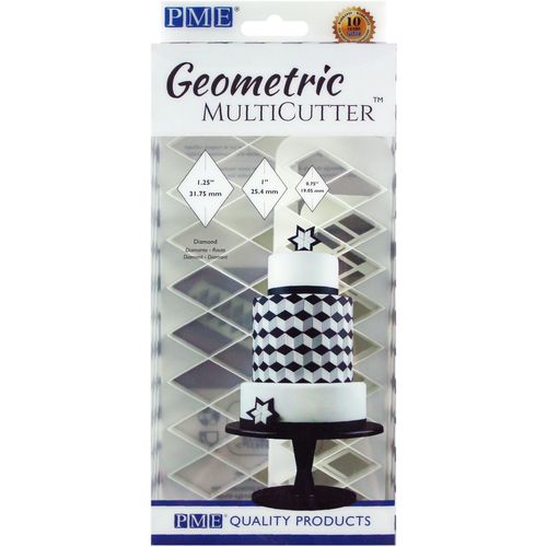Geometric Multicutter Diamond / Diamant 3er Set