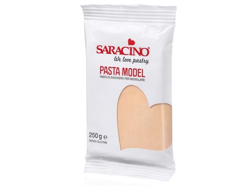 Saracino Modellierpaste hautfarben / rose beige 250g