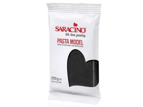 Saracino Modellierpaste schwarz / black 250g