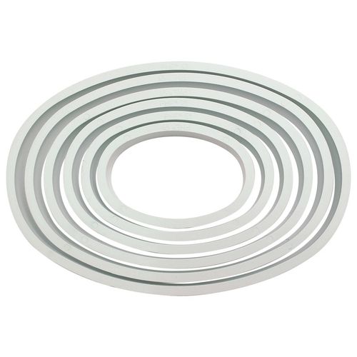 PME Plastic Ausstecherset 6tlg. oval / Plastic cutter set oval