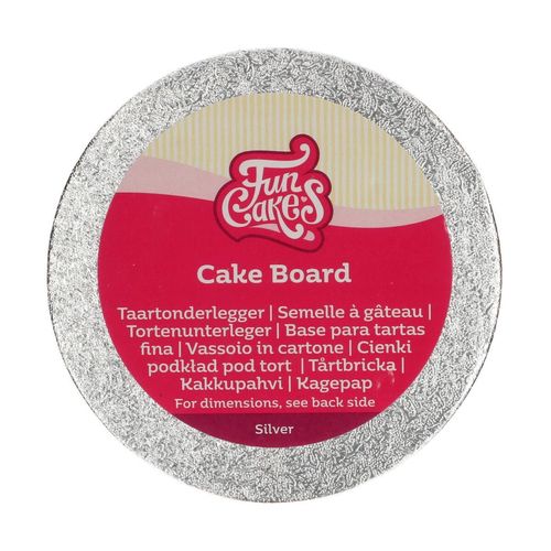 Cake Card / Board rund 10,2cm von FunCakes